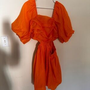 3/$30 ✨ Orange Women's Dress